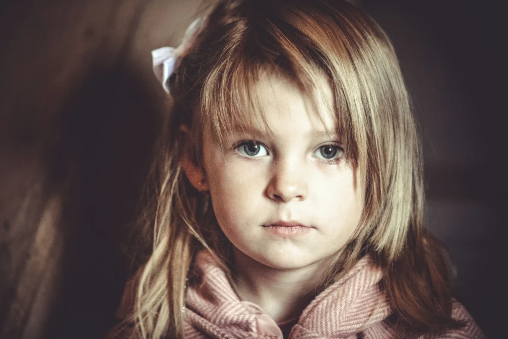 girl portrait inspired by the month