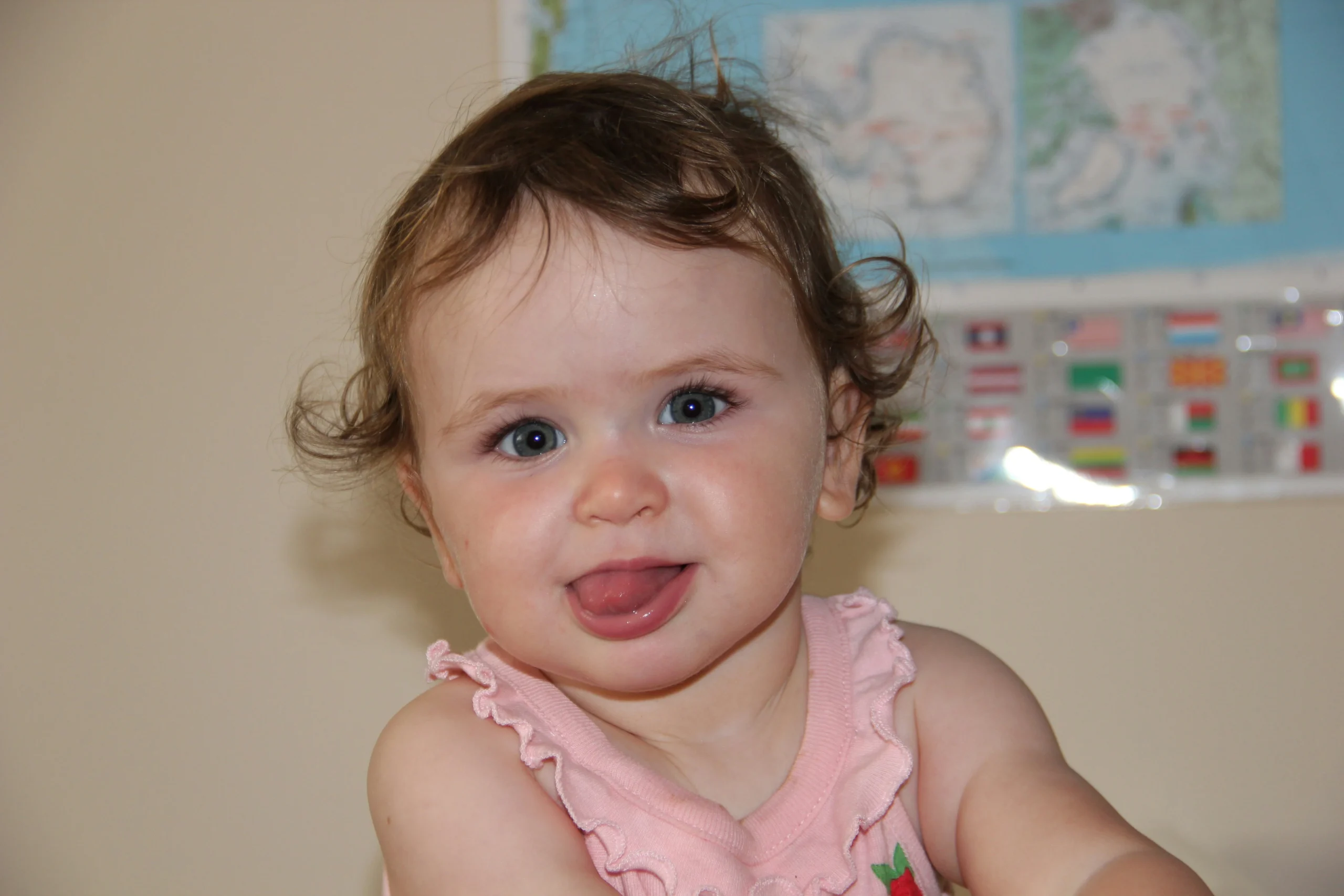 a cute little baby girl